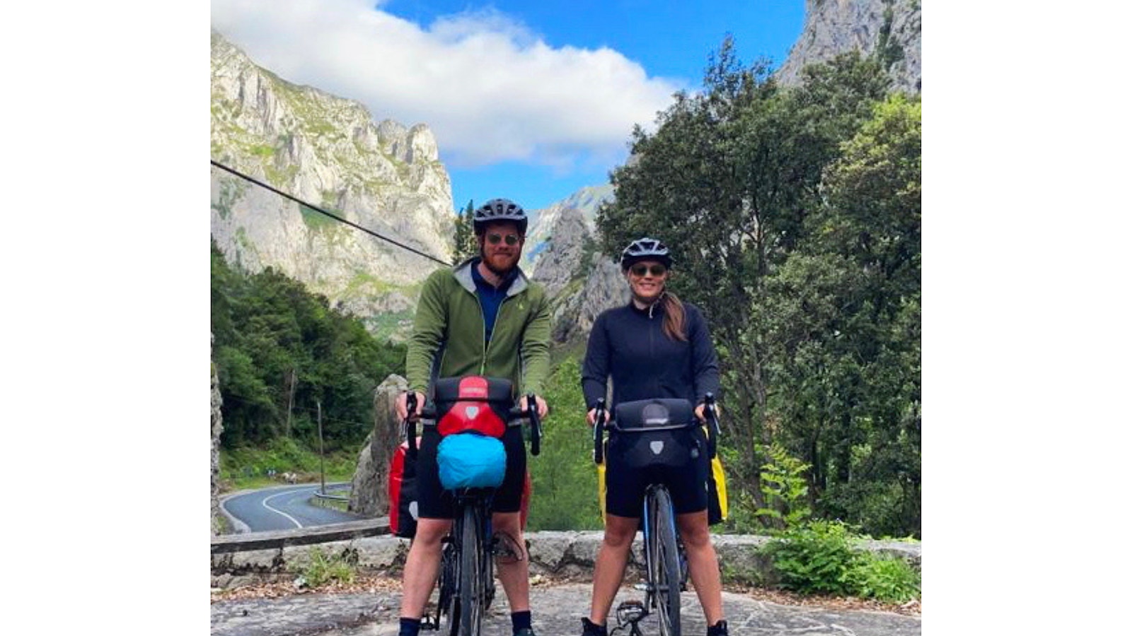 Ayesha and Aaron cycled an amazing 4388km across Europe to show their support for our work tackling the biodiversity and climate crises, raising over £1500 as they went!